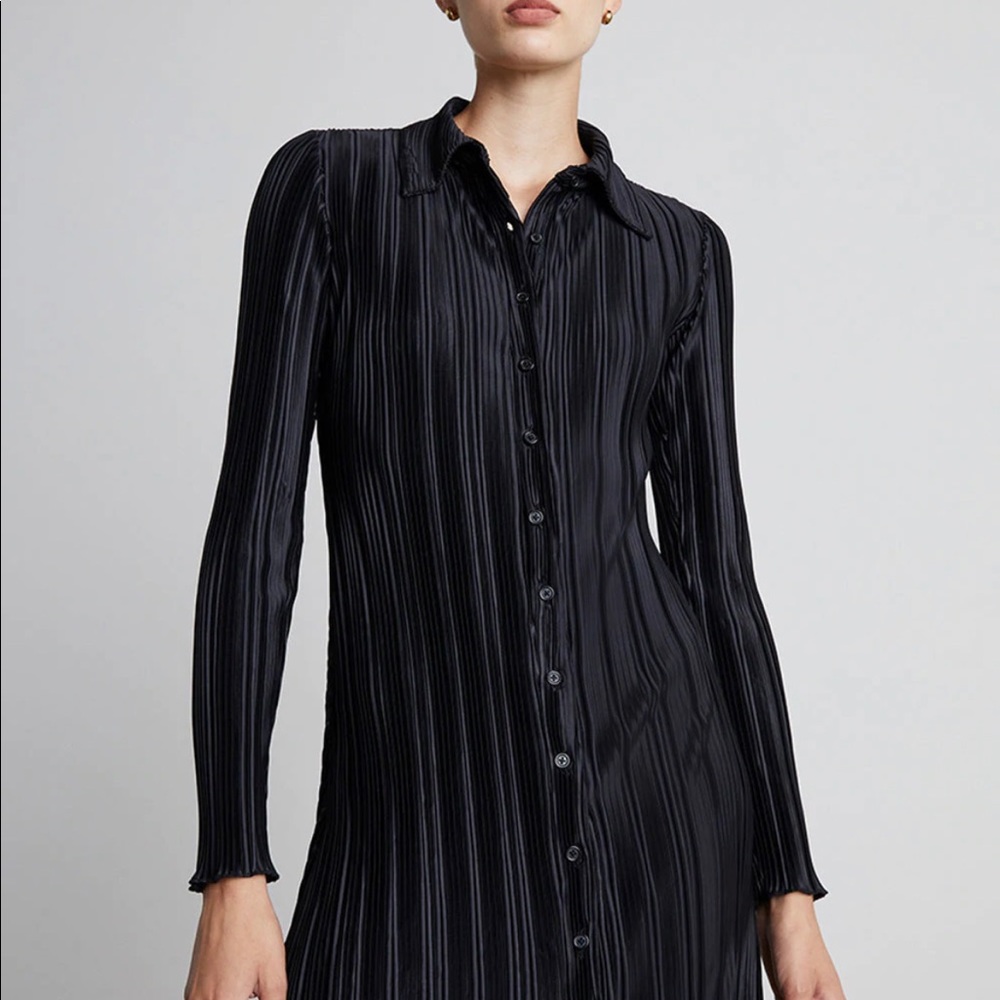 NWT Who What Wear Pleated Mini Dress